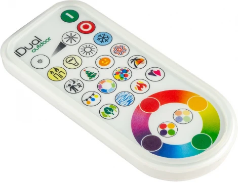 Грунтовый светильник светодиодный с пультом Oasis Light HAMBURG W2001 Gr (12V, шар, IP65)