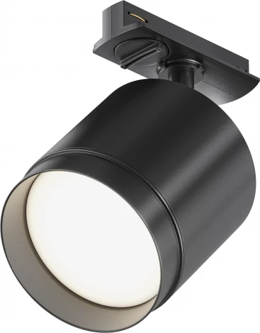 Трековый светильник однофазный 220V Maytoni Polar TR088-1-GX53-B (круглые)
