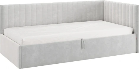 Кровать с подъемным механизмом Твикс (Тахта) 90х200 см Mebelson (ДСП/Серый) арт.170631,2173