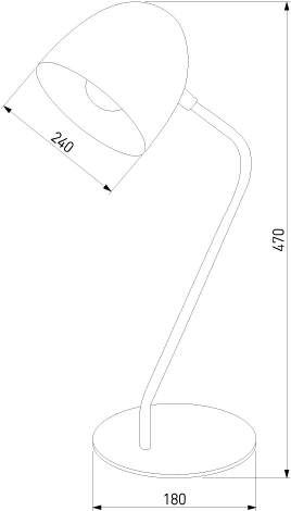 Интерьерная настольная лампа Soho 5036 (220V)
