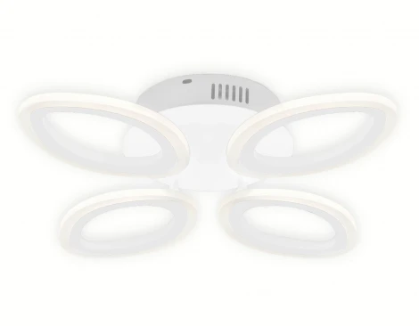 Потолочная люстра Ambrella Acrylica FA4485 (регулировка яркости, LED, 220V, пульт управления, цветы)