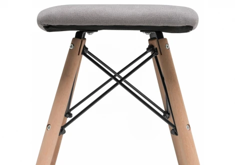 Табурет Woodville Ben grey 11837