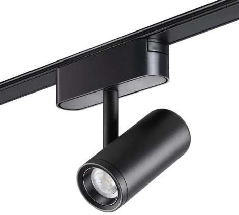 Трековый светильник Novotech Smal 359270 SHINO черный для низковольтного шинопровода IP20 LED 8W 48V 680Лм 3000К (круглые)