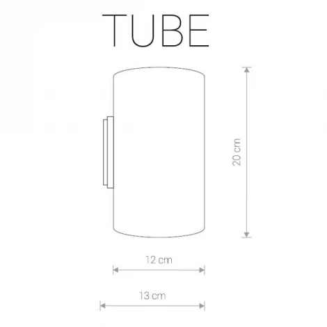 Настенный светильник Nowodvorski Tube 9320 (220V, круглые)