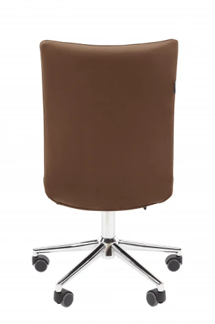 Офисное кресло Chairman 033 Россия ткань велюр T-14 коричневый