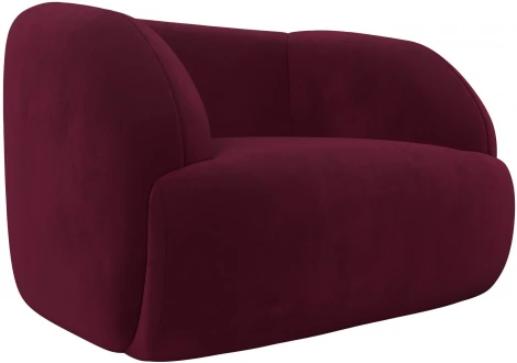 Кресло Лига-041 (Бордовый/Микровельвет) Лига Диванов арт.121941