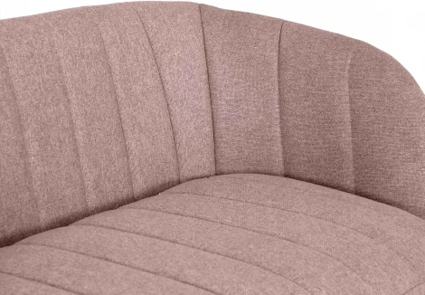 Диван Lecco ОГОГО (арт.745061), (Ткань,Рогожка/Розовый)