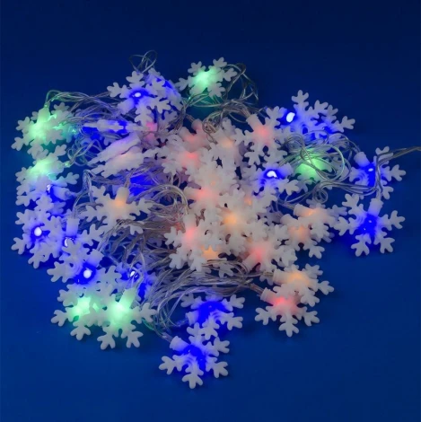 Гирлянда Uniel ULD-S0700-050/DTA MULTI IP20 SNOWFLAKES-3