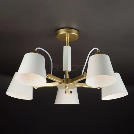 Потолочная люстра Eurosvet Frozen 70083/5 золото