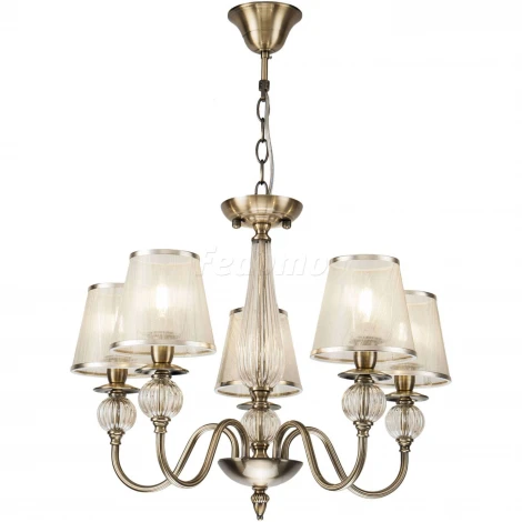 Подвесная люстра Freya Inessa FR2685PL-05BZ (220V, на цепи)