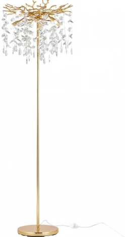 Торшер хрустальный Arte Milano Milano-1 23141.480-1650.5.G9.B GD (220V)