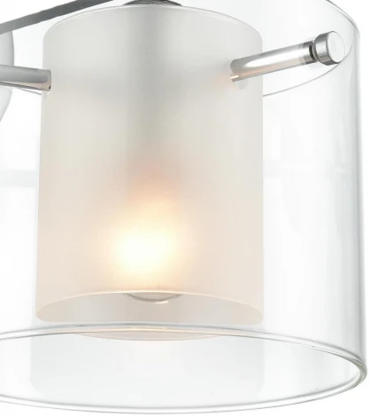 Бра Lumion Verdi 8261/1W металл/стекло, хром/прозрачный E14 1*40W 220V