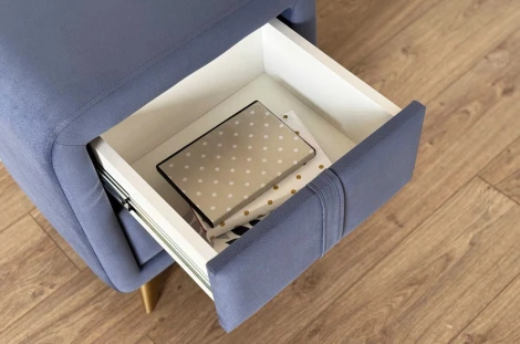 Тумба прикроватная Софи 2 Mebelson (Ткань,Пластик) арт.TM-001.2.2076