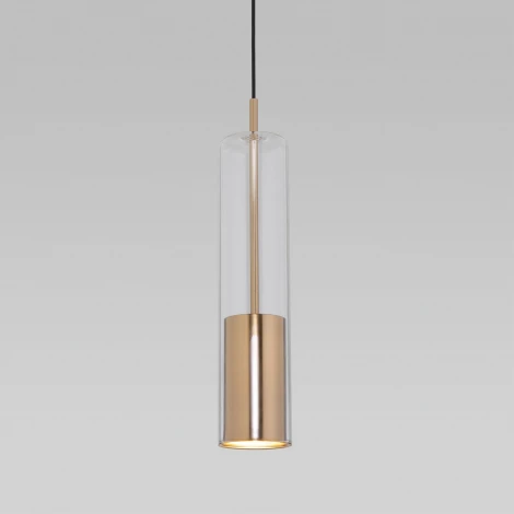 Подвесной светильник Solita 50249/1 латунь Eurosvet (220V, на проводе, круглые)