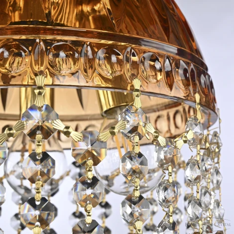 Подвесной светильник Bohemia 5478 5478/22 G Amber/M-1G Leafs K721