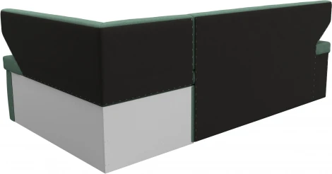 Диван кухонный угловой Омура правый угол (Зеленый/Рогожка) Лига Диванов арт.125897