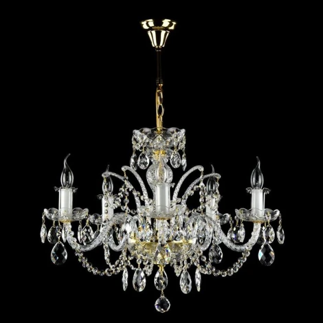 Подвесная люстра Maytoni Monogram 3 DIA907-PL-05-G