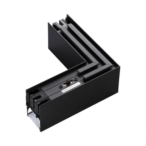 Светильник соединитель «L» с переключ. цв. температуры Novotech Fatto 359609 черный IP20 LED 8W 220V 3000К\4000К\6000К