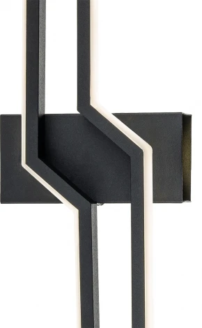 Настенный светильник Escada Rail 10219/2 LED*20W Black (220V)