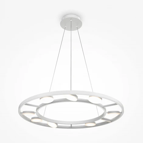 Подвесная люстра Maytoni Fad MOD070PL-L63W3K (LED, 220V, на тросе, круглые)