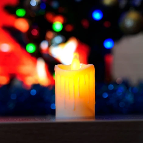 Световая фигура Свеча "Пламя"1LED Feron LT133 51459