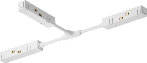 Коннектор питания Т-образный Gravity белый (магнитный) Maytoni Technical TRA004CWT-22W (48V)