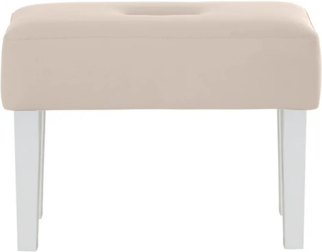 Табурет мягкий Handy ОГОГО (арт.653719), (Ткань,Экокожа/Бежевый)