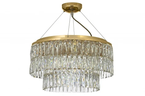 Подвесная люстра хрусталь Arti Lampadari Acquaro Acquaro E 1.5.D50.101 GP