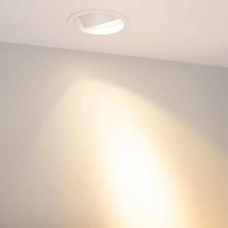 Встраиваемый светильник светодиодный MS-VORTEX-BUILT-R135-30W Warm3000 (WH-WH, 17 deg, 230V) (Arlight, IP20 Металл) 056568