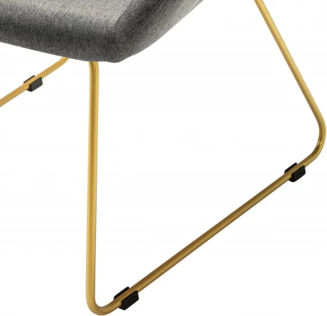 Кресло Kent темно-серый/Линк золото R-Home арт.410119134h_ТмСер_золото_линк