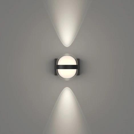 Настенный уличный светильник светодиодный Favourite Jocus 4851-1W LEDx12W 3000K IP65