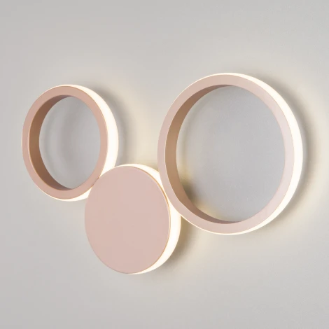 Настенный светильник Eurosvet Rings 40141/1 LED золото