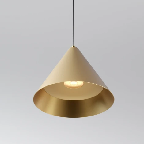 Подвесной светильник Elektrostandard Conus 50316 LED 13W 3000K золотой (220V, на проводе)