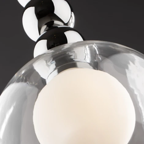 Подвесной светильник Freya Focus FR5220PL-01CH3 (на проводе, шар, бусы)