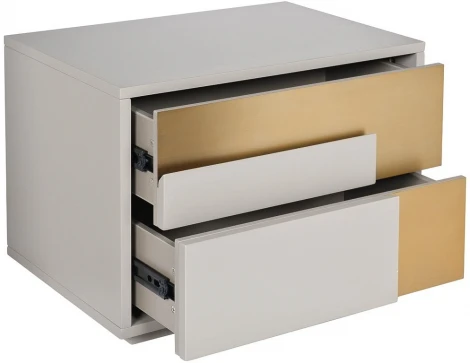 Тумба прикроватная Garda Decor 58DB-NS19009L (Серый)