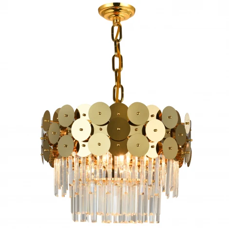 Подвесная люстра Natali Kovaltseva Beyond 76015/10C GOLD