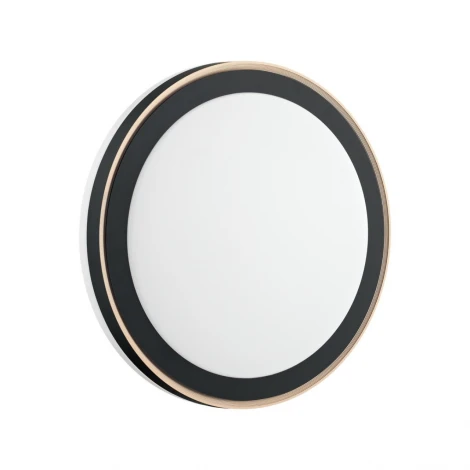 Настенно-потолочный светильник светодиодный Sonex Akuna 7620/DLN пластик/черный/медный LED 48Вт 3000/4000/6000K