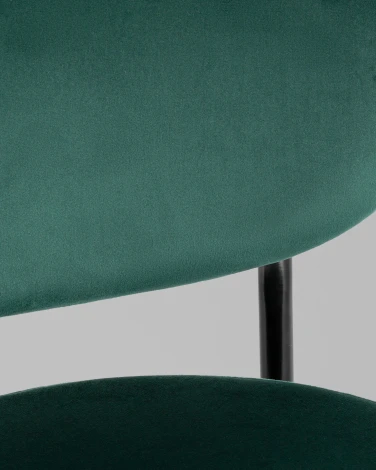 Стул полубарный Бриф VD велюр зеленый Stool Group УТ000042502