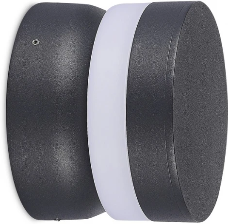 Настенный уличный светильник 6Вт Donolux Solo DL20501W6DG (LED, 220V, круглые, IP54)