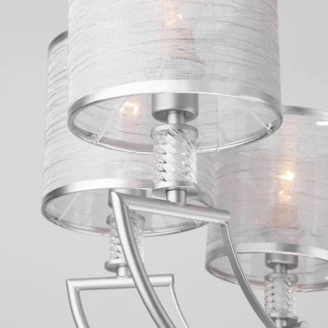 Подвесная люстра Eurosvet Licata 60099/8 серебро