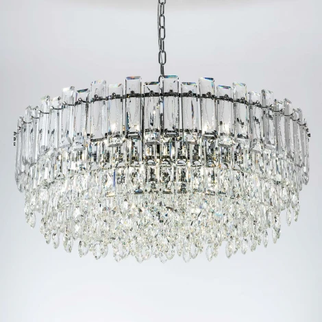 Подвесная люстра хрустальная Modelux MODELUX ML.7082.18 CR