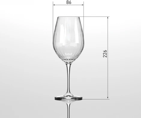 Хрустальные бокалы Adajio, красное вино (2 шт.) 0601/2 Strotskis
