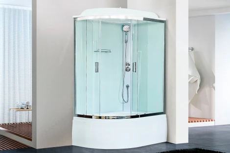 Душевая кабина Royal Bath BK RB8120BK5-WT-CH-R