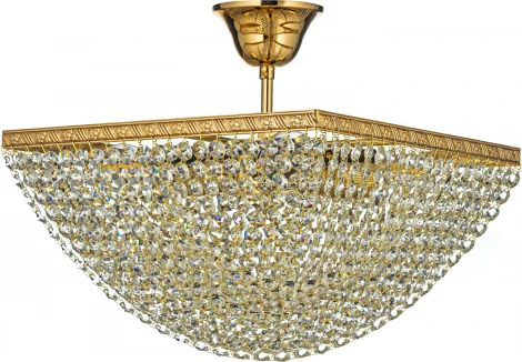 Потолочная люстра Arti Lampadari Nobile E 1.3.30.502 G (220V, хрусталь)