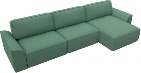 Диван угловой Лига-048 НПБ лонг Лига Диванов (Рогожка) арт.128488