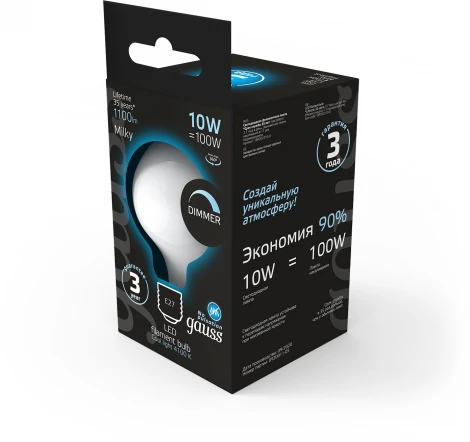 Лампочка светодиодная филаментная Gauss 189202210