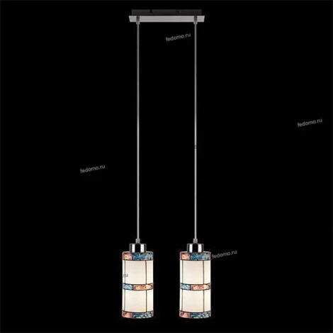 Подвесной светильник Eurosvet Tiffany 50043/2 хром