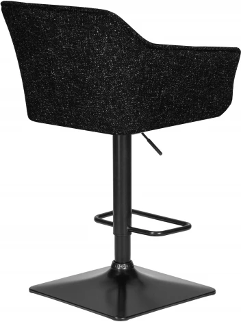 Стул барный DOBRIN RALF (черный твид (LEO18))