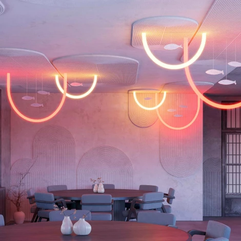 Светодиодная лента герметичная MonLIGHT-TOP-GM384-D40mm 24V RGBW-Day 360deg (17.2 W/m, IP65, 5m, wire x1) (Arlight, Вывод прямой, 3 года) 048832