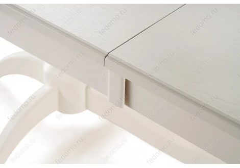 Стол Woodville Дейвер 200(260)х100 молочный 483914